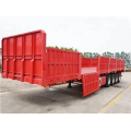 Sidewall Cargo Semi Trailer 4 Axles Sidewall Semi Trailer Factory